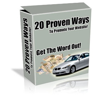 Product picture Twenty Ways To Promote Your Site